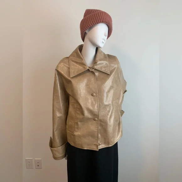 Stand Studio Patent Jacket - Picture 2 of 11